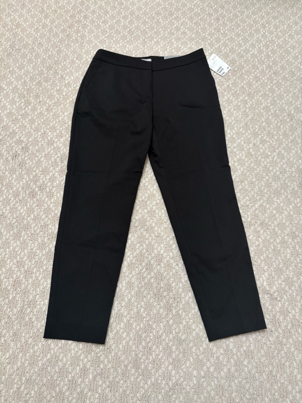 NWT H&M Black Women's Straight-Leg Dress Trousers